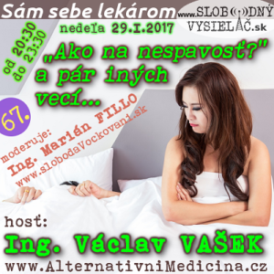 Sám sebe lekárom 67 („Ako na nespavosť?“ a pár iných vecí;)