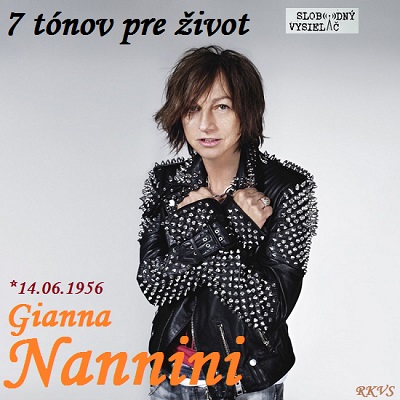 7 tónov pre život…Gianna Nannini