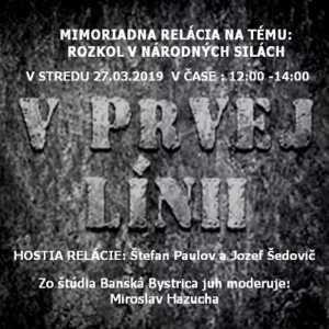V prvej línii