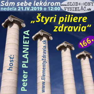 Sám sebe lekárom 166 (Štyri piliere zdravia)