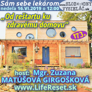 Sám sebe lekárom 173 (Od reštartu ku zdravému domovu) repríza 1 Sám sebe lekárom 173 (Od reštartu ku zdravému domovu) repríza