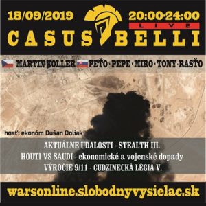 Casus belli 76 (repríza)