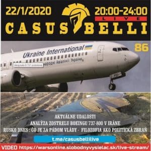 Casus belli 86 (repríza)