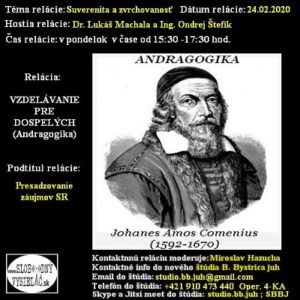 Vzdelávanie pre dospelých 185 (repríza)