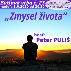 Bútľavá vŕba 23 (Zmysel života)