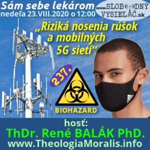 Sám sebe lekárom 237 (Riziká nosenia rúšok a mobilných 5G sietí)