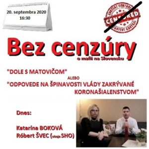 Bez cenzúry 14/2020 (repríza)