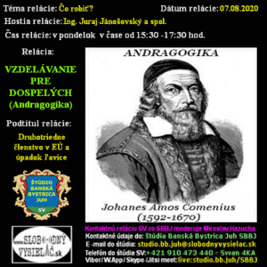 Vzdelávanie pre dospelých 213 (repríza)