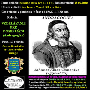 Vzdelávanie pre dospelých 216 (repríza)