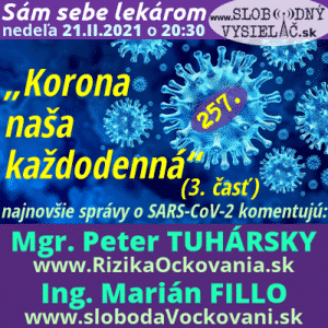 Sám sebe lekárom 257 (Korona naša každodenná) 3. časť (repríza)