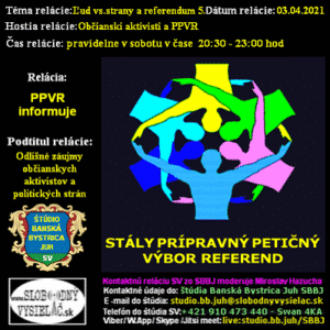 Prípravný petičný výbor referend 19 (repríza)