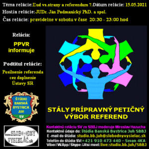 Prípravný petičný výbor referend 22 (repríza)