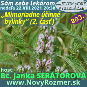 Sám sebe lekárom 283 (Mimoriadne účinné bylinky) 2. časť (repríza)