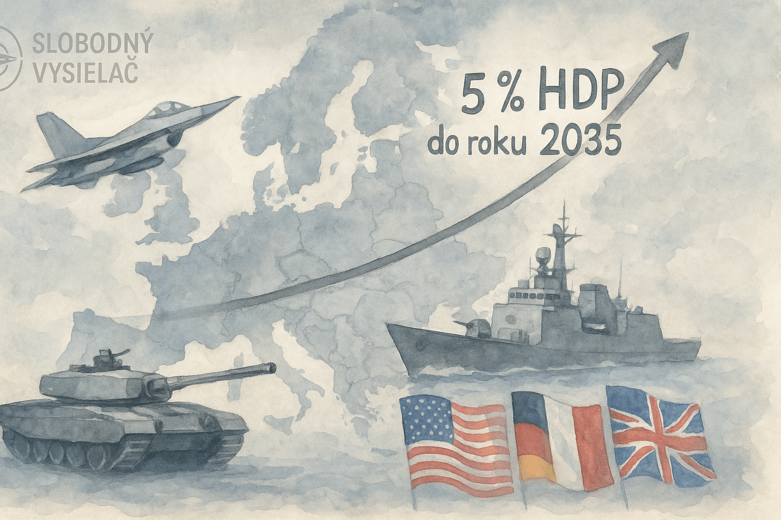 Krajiny NATO zvýšia výdavky na obranu na 5 percent HDP do roku 2035. 5