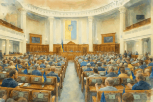 Ukrajinská opozice zablokovala parlament, kvůli korupční kauze chce pád vlády. 9